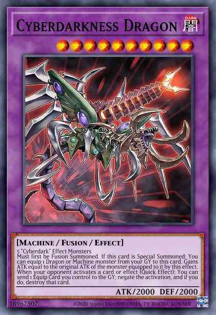 Cyberdarkness Dragon - LDS1-EN037 - Common - 1st Edition