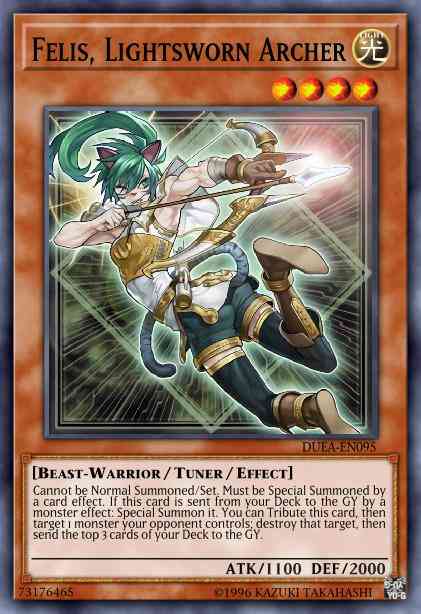 Felis, Lightsworn Archer - SDSH-EN018 - Common - 1st Edition