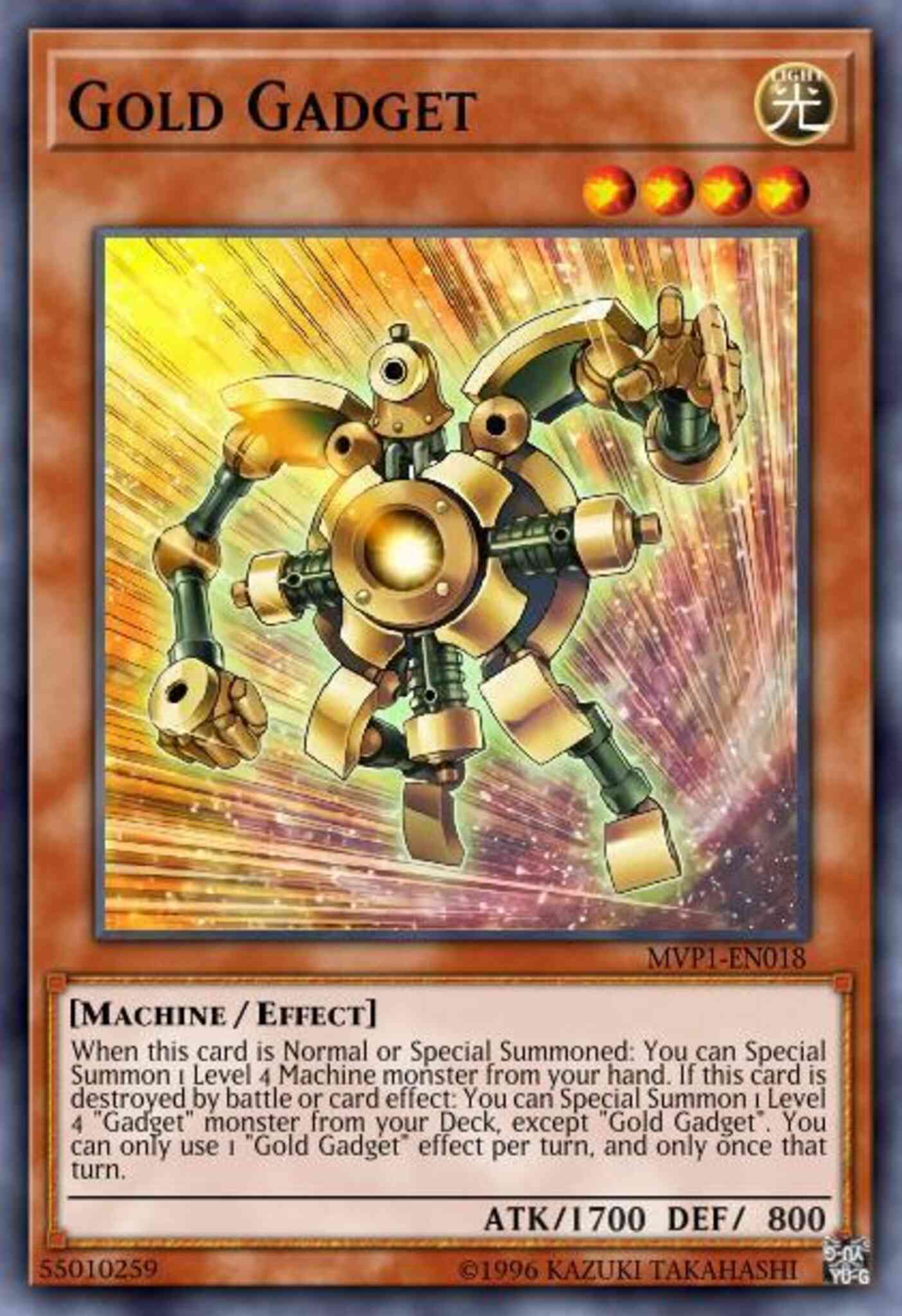Gold Gadget - DUPO-EN043 - Ultra Rare - 1st Edition