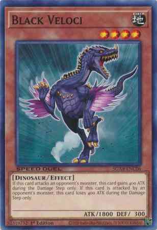 Black Veloci - SGX4-ENC06 - Common - 1st Edition