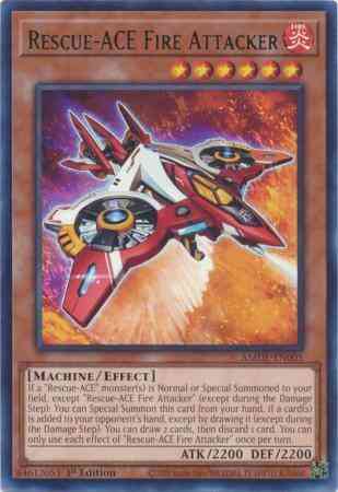 Rescue-ACE Fire Attacker - AMDE-EN005 - Rare - 1st Edition