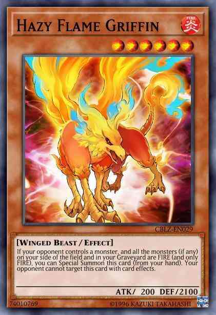 Hazy Flame Griffin - CBLZ-EN029 - Common - 1st Edition