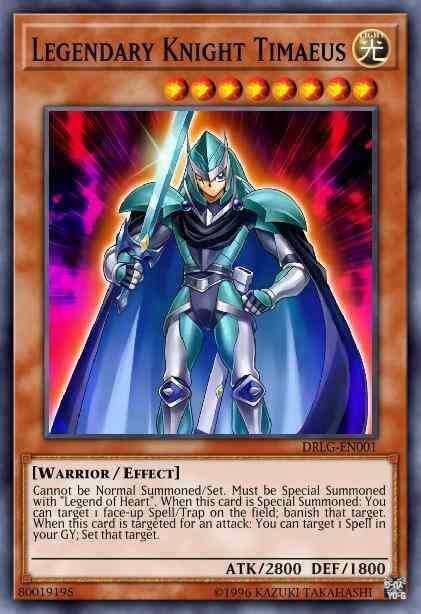 Legendary Knight Timaeus (Purple) - DLCS-EN001 - Ultra Rare - 1st Edition