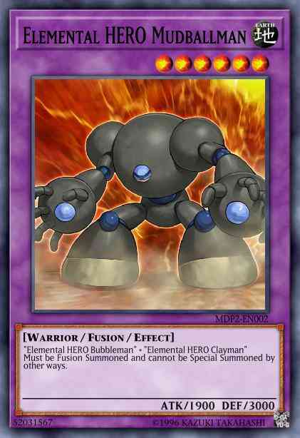 Elemental HERO Mudballman - LCGX-EN053 - Super Rare - Unlimited