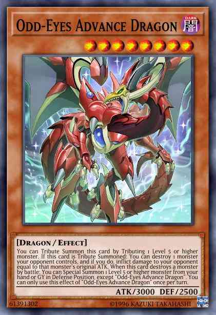 Odd-Eyes Advance Dragon - DUPO-EN011 - Ultra Rare - Unlimited