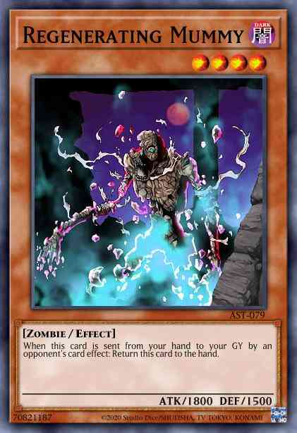 Regenerating Mummy - SD2-EN012 - Common - 1st Edition