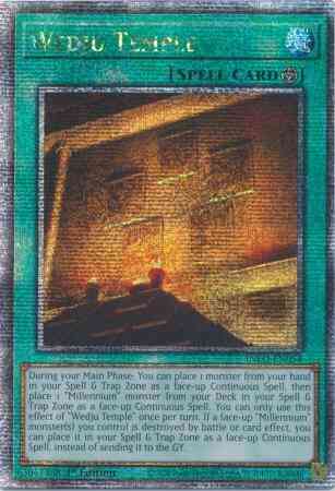 Wedju Temple - INFO-EN054 - Quarter Century Secret Rare - 1st Edition