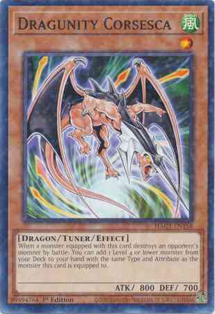Dragunity Corsesca - HAC1-EN158 - Duel Terminal Normal Parallel Rare - 1st Edition