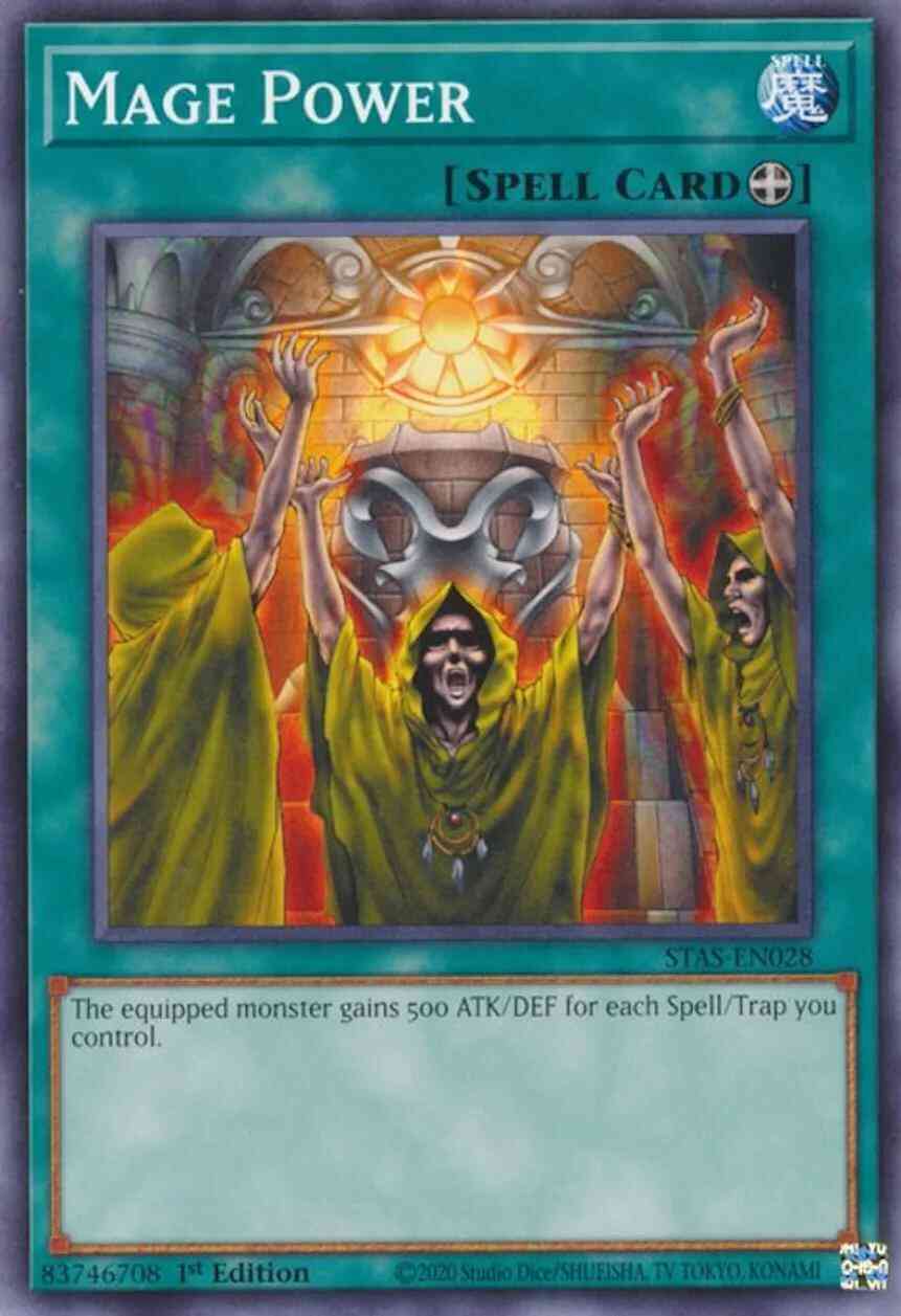 Mage Power - STAS-EN028 - Common - 1st Edition