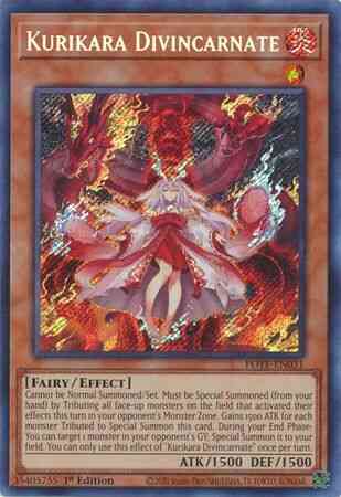Kurikara Divincarnate - POTE-EN031 - Secret Rare - Unlimited