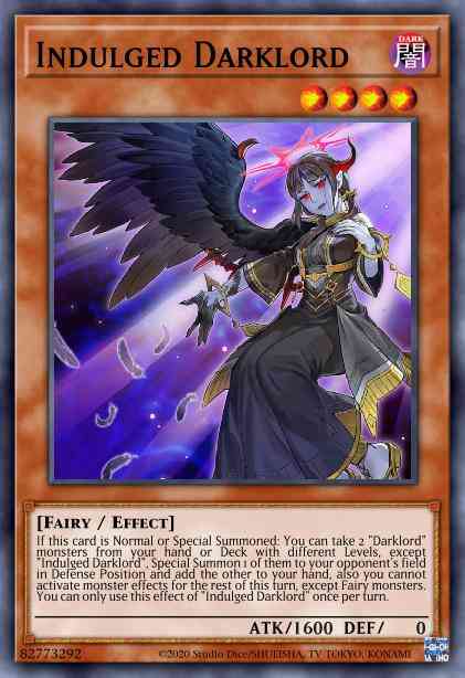 Indulged Darklord - ROTD-EN024 - Common - 1st Edition