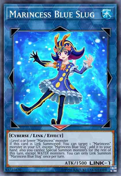 Marincess Blue Slug - MP20-EN118 - Super Rare - 1st Edition