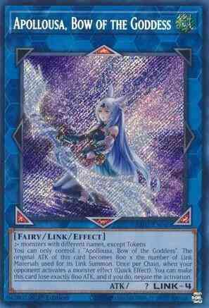 Apollousa, Bow of the Goddess - Alternate Art - RA02-EN040 - Secret Rare - 1st Edition