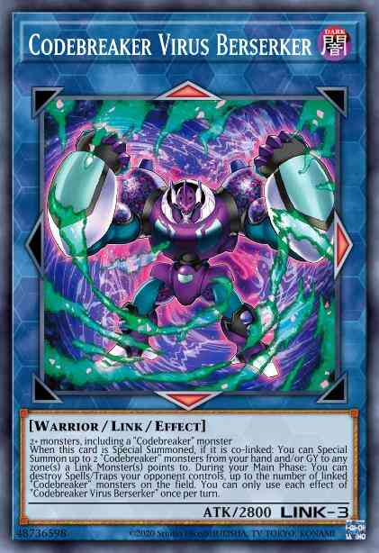 Codebreaker Virus Berserker - ETCO-EN051 - Common - 1st Edition