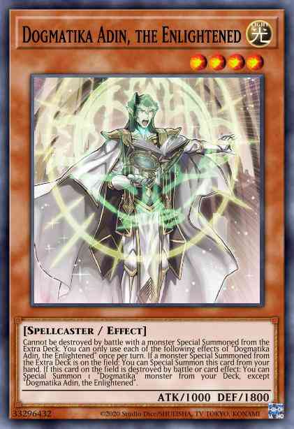 Dogmatika Adin, the Enlightened - ROTD-EN007 - Super Rare - 1st Edition