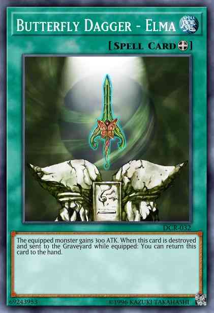 Butterfly Dagger - Elma - DCR-032 - Super Rare - Unlimited
