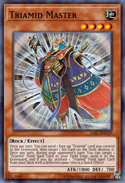 Triamid Master - TDIL-EN029 - Rare - 1st Edition