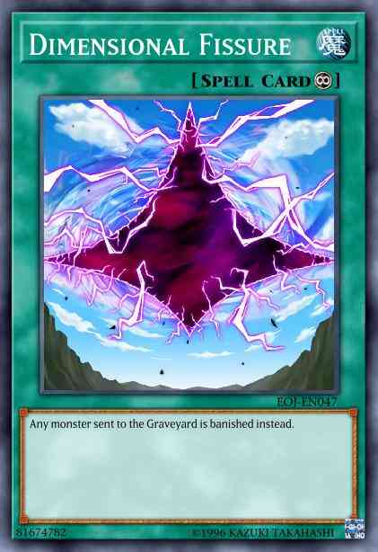 Dimensional Fissure - RYMP-EN081 - Secret Rare - Unlimited
