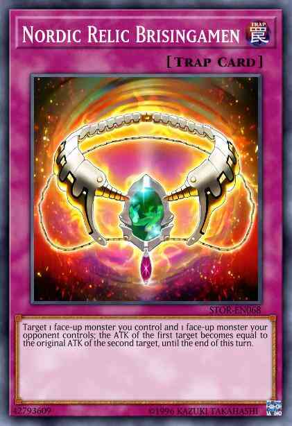 Nordic Relic Brisingamen - BPW2-EN088 - Super Rare - 1st Edition