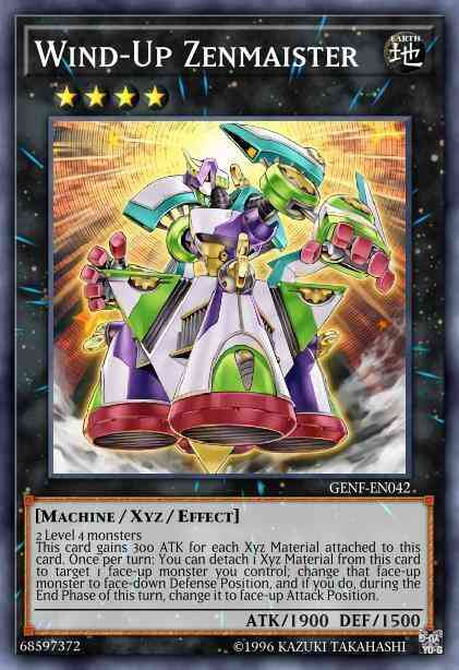 Wind-Up Zenmaister - BP01-EN028 - Starfoil Rare - 1st Edition
