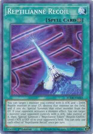 Reptilianne Recoil - BODE-EN061 - Common - 1st Edition