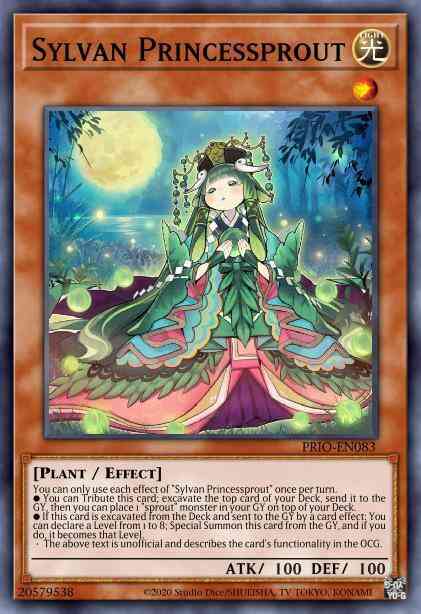 Sylvan Princessprout - PRIO-EN083 - Super Rare - Unlimited