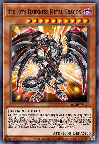 Red-Eyes Darkness Metal Dragon - SR02-EN009 - Common - 1st Edition