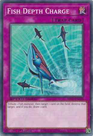Fish Depth Charge - SBC1-ENC19 - Common - 1st Edition