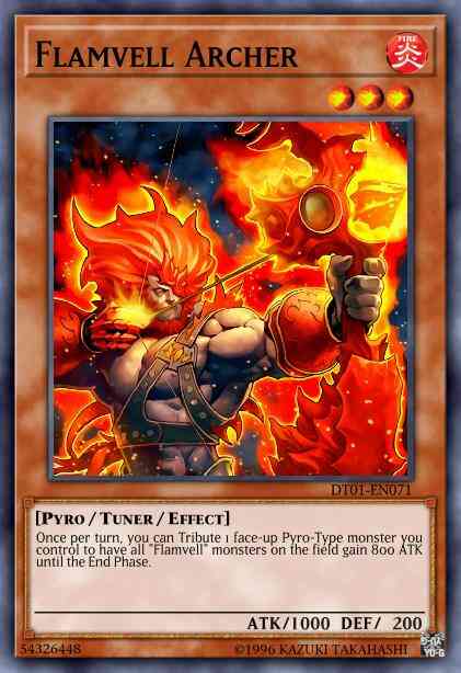 Flamvell Archer - DREV-EN095 - Common - Unlimited