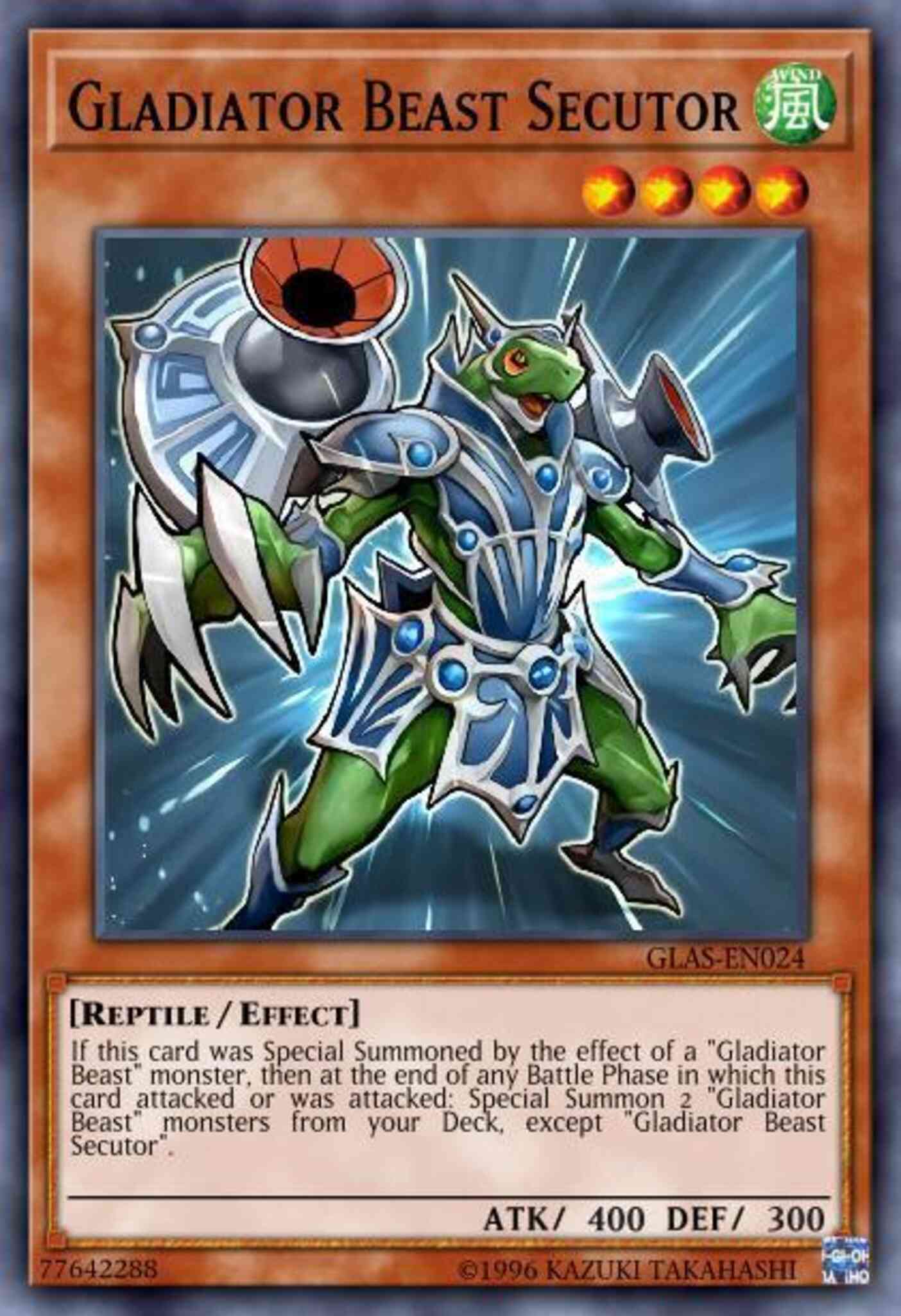 Gladiator Beast Secutor - LCGX-EN240 - Secret Rare - Unlimited