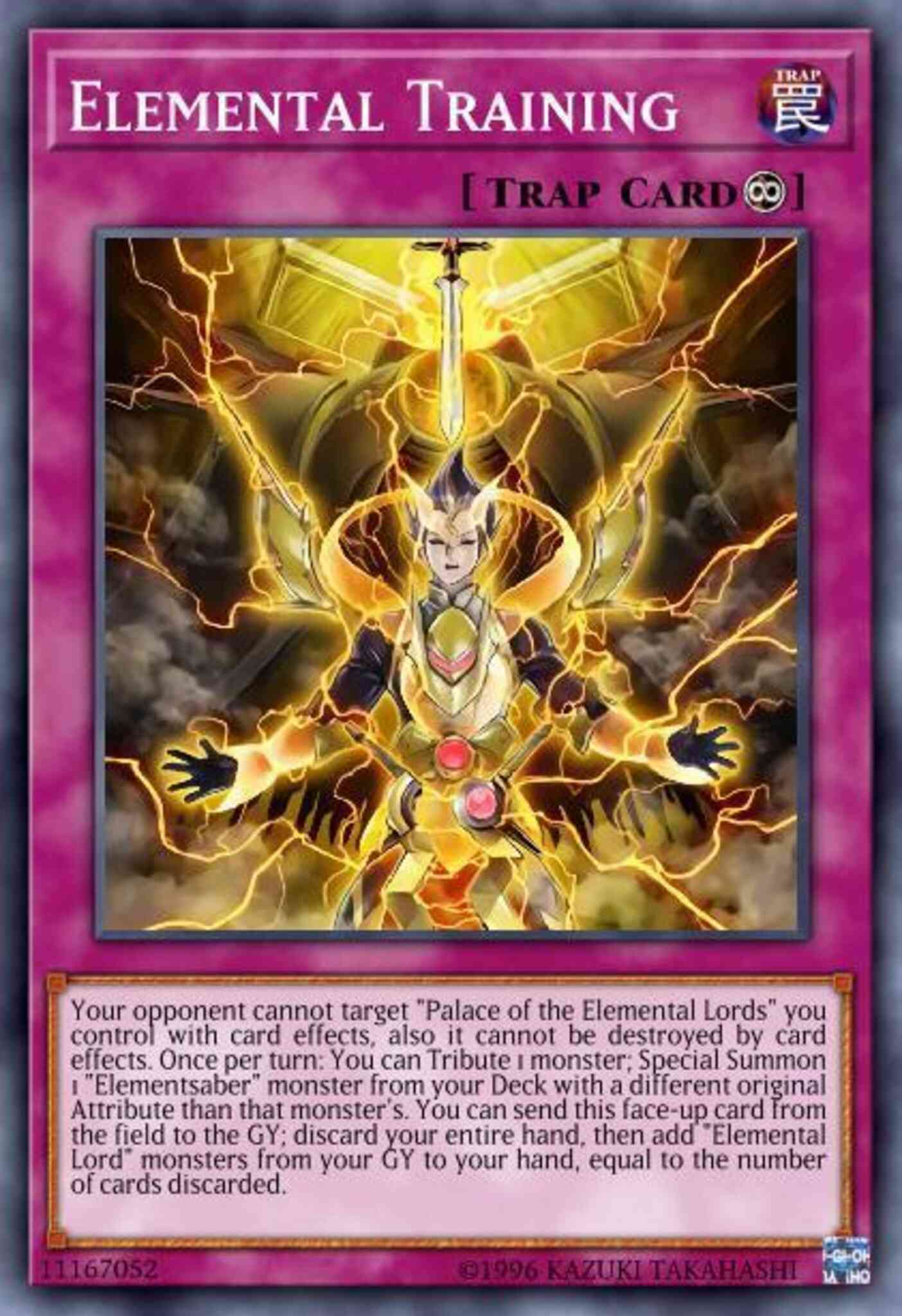 Elemental Training - FLOD-EN074 - Ultra Rare - Unlimited