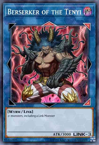 Berserker of the Tenyi - RIRA-EN045 - Rare - 1st Edition