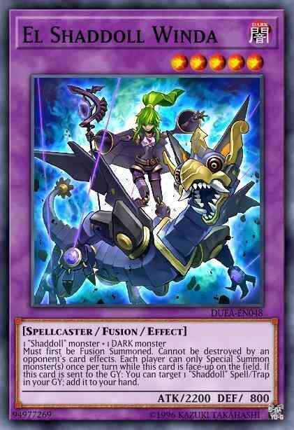 El Shaddoll Winda - DUEA-EN048 - Ultra Rare - 1st Edition