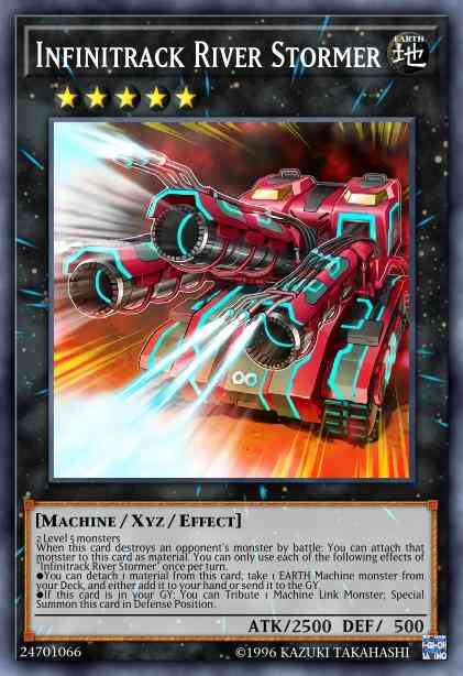 Infinitrack River Stormer - INCH-EN007 - Secret Rare - 1st Edition
