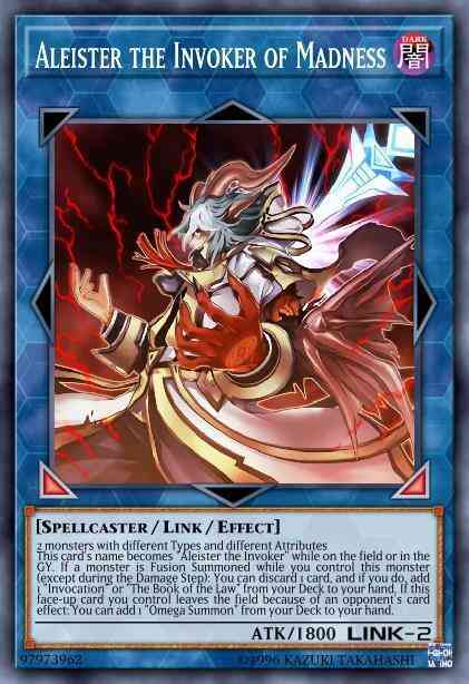 Aleister the Invoker of Madness - GEIM-EN053 - Collector's Rare - 1st Edition