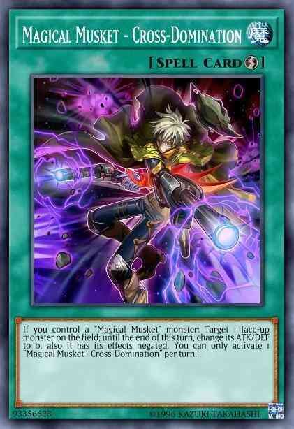 Magical Musket - Cross-Domination - SPWA-EN024 - Secret Rare - 1st Edition