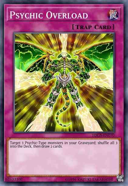 Psychic Overload - TDGS-EN070 - Ultimate Rare - Unlimited
