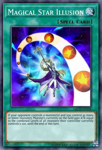 Magical Star Illusion - NECH-EN058 - Common - 1st Edition