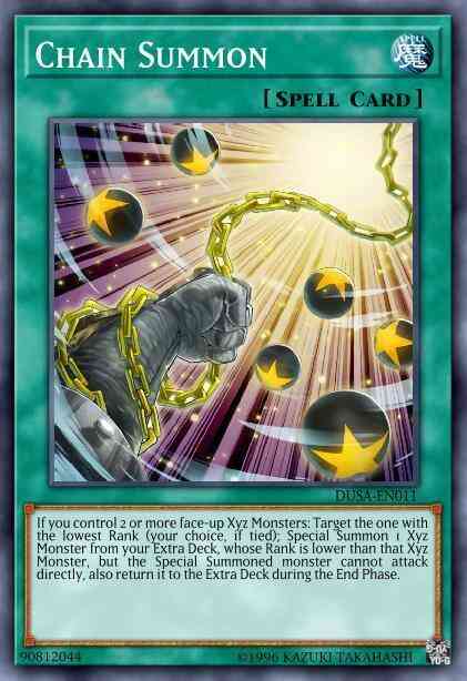 Chain Summon - DUSA-EN011 - Ultra Rare - 1st Edition