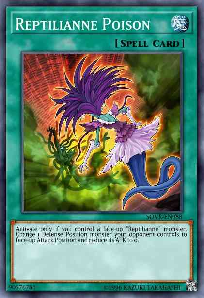 Reptilianne Poison - SOVR-EN088 - Rare - Unlimited