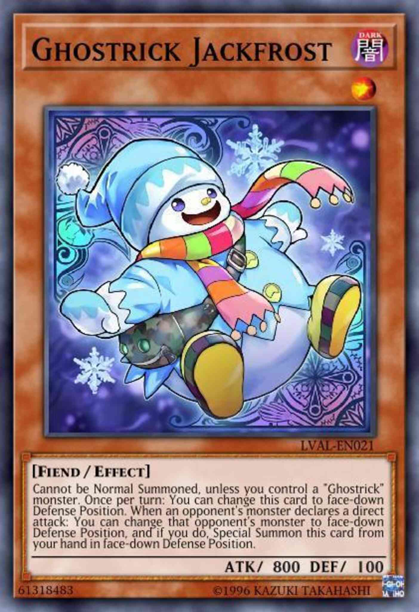 Ghostrick Jackfrost - LVAL-EN021 - Common - Unlimited