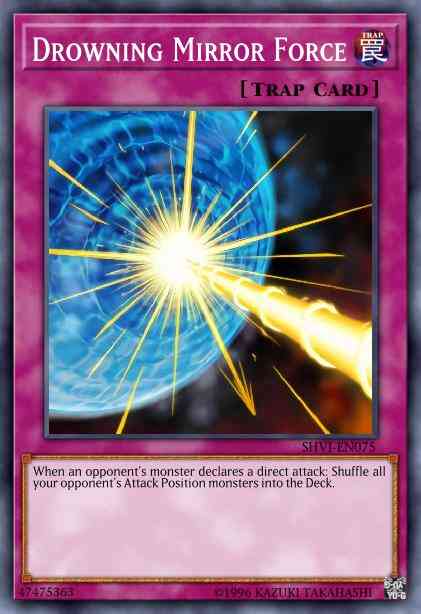 Drowning Mirror Force - DASA-EN045 - Super Rare - 1st Edition