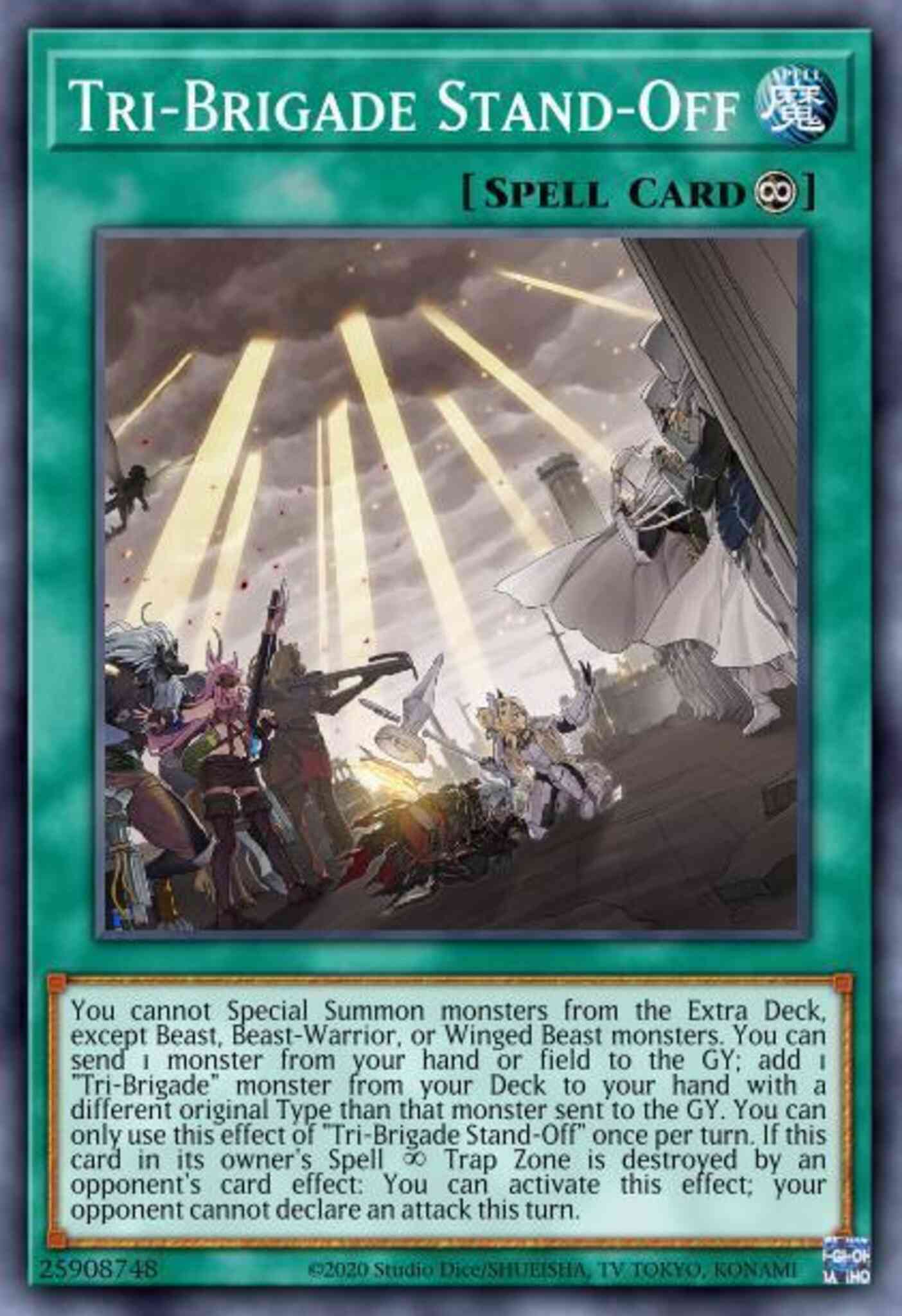 Tri-Brigade Stand-Off - PHRA-EN052 - Common - 1st Edition