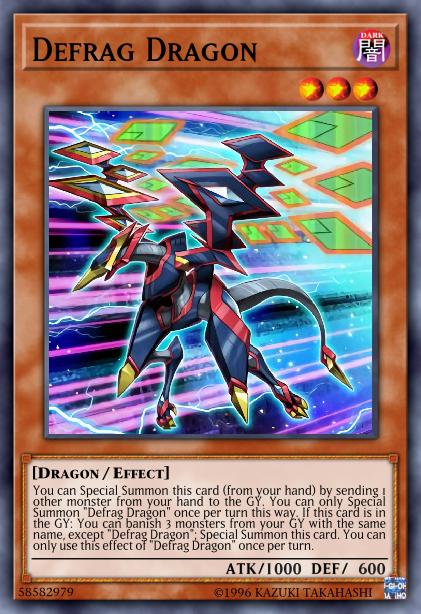 Defrag Dragon - FLOD-EN011 - Common - 1st Edition
