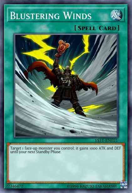 Blustering Winds - YS11-EN021 - Common - 1st Edition