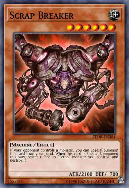 Scrap Breaker - STOR-EN084 - Secret Rare - 1st Edition