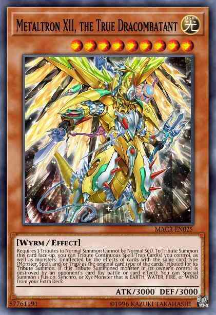 Metaltron XII, the True Dracombatant - MACR-EN025 - Super Rare - Unlimited