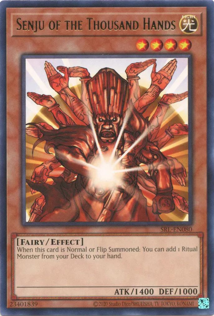 Senju of the Thousand Hands - 25th Anniversary - SRL-EN080 - Rare - Unlimited