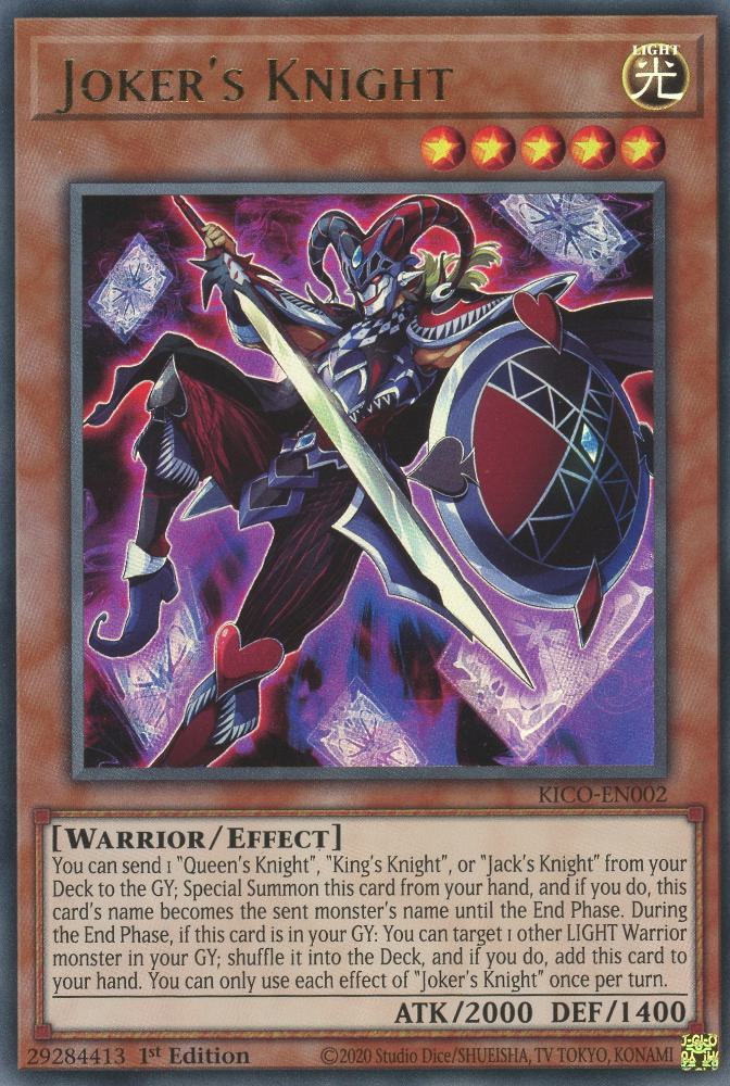 Joker's Knight - KICO-EN002 - Ultra Rare - 1st Edition