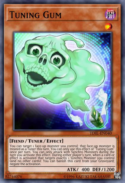 Tuning Gum - TDIL-EN040 - Rare - Unlimited